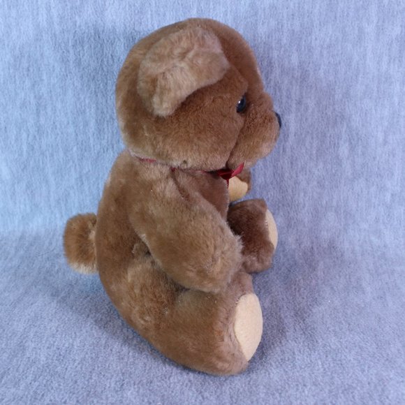 DAKIN Teddy‎ Bear "Christopher" Plush 7" Sitting Vintage 1981 Stuffed Animal New - Picture 3 of 5